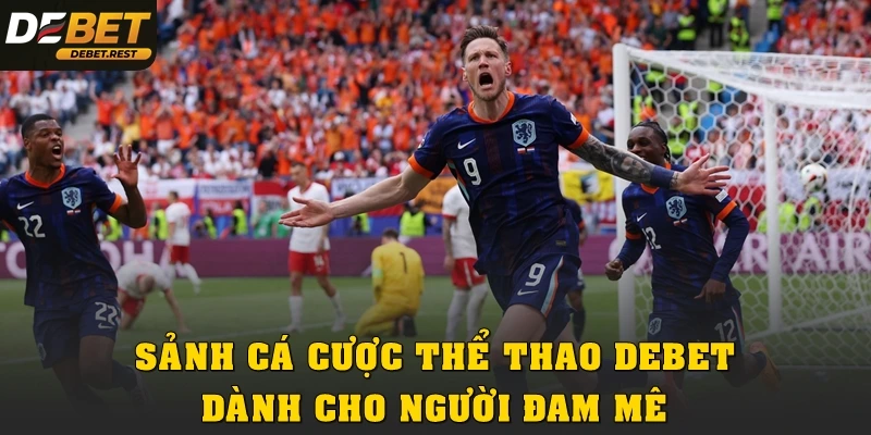 Sảnh cá cược thể thao Debet dành cho người đam mê