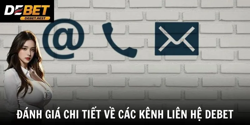 Đánh giá chi tiết về các kênh liên hệ Debet